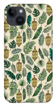 Load image into Gallery viewer, Tropical Lanterns and Leaves Pattern - Phone Case