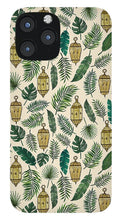 Load image into Gallery viewer, Tropical Lanterns and Leaves Pattern - Phone Case