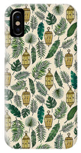 Load image into Gallery viewer, Tropical Lanterns and Leaves Pattern - Phone Case