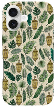 Load image into Gallery viewer, Tropical Lanterns and Leaves Pattern - Phone Case