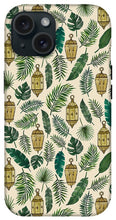 Load image into Gallery viewer, Tropical Lanterns and Leaves Pattern - Phone Case