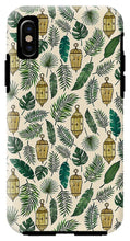Load image into Gallery viewer, Tropical Lanterns and Leaves Pattern - Phone Case