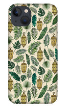 Load image into Gallery viewer, Tropical Lanterns and Leaves Pattern - Phone Case