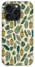 Load image into Gallery viewer, Tropical Lanterns and Leaves Pattern - Phone Case