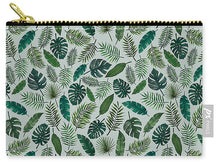 Load image into Gallery viewer, Tropical Leaves Pattern - Zip Pouch