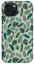 Load image into Gallery viewer, Tropical Leaves Pattern - Phone Case