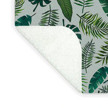 Load image into Gallery viewer, Tropical Leaves Pattern - Blanket