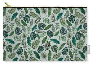 Tropical Leaves Pattern - Zip Pouch