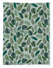 Load image into Gallery viewer, Tropical Leaves Pattern - Blanket