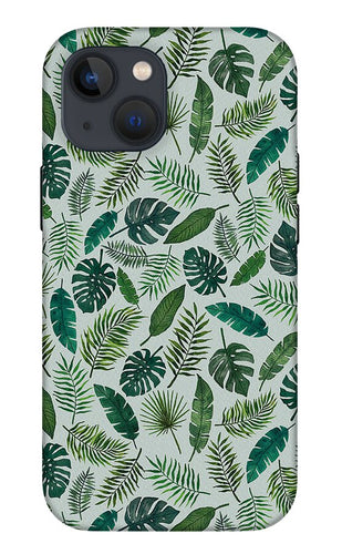 Tropical Leaves Pattern - Phone Case