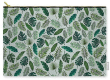 Load image into Gallery viewer, Tropical Leaves Pattern - Zip Pouch