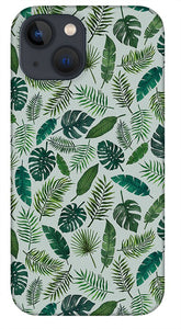 Tropical Leaves Pattern - Phone Case