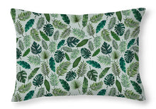 Load image into Gallery viewer, Tropical Leaves Pattern - Throw Pillow