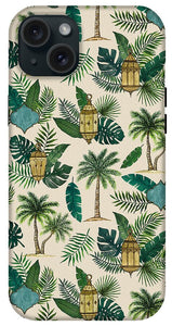 Palms and Lanterns Pattern - Phone Case