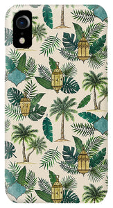 Palms and Lanterns Pattern - Phone Case