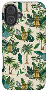 Palms and Lanterns Pattern - Phone Case