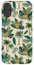 Load image into Gallery viewer, Palms and Lanterns Pattern - Phone Case