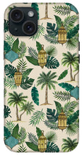 Load image into Gallery viewer, Palms and Lanterns Pattern - Phone Case