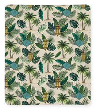 Load image into Gallery viewer, Palms and Lanterns Pattern - Blanket