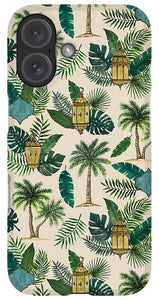 Palms and Lanterns Pattern - Phone Case