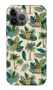Palms and Lanterns Pattern - Phone Case