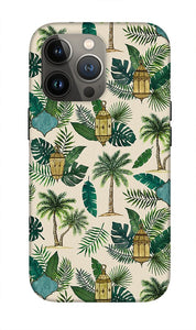Palms and Lanterns Pattern - Phone Case