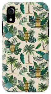 Palms and Lanterns Pattern - Phone Case