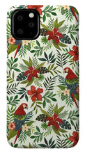 Load image into Gallery viewer, Tropical Parrot Pattern - Phone Case