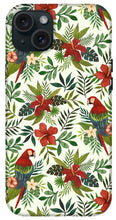Load image into Gallery viewer, Tropical Parrot Pattern - Phone Case