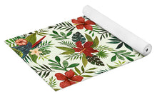Load image into Gallery viewer, Tropical Parrot Pattern - Yoga Mat