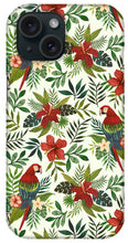 Load image into Gallery viewer, Tropical Parrot Pattern - Phone Case
