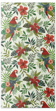 Load image into Gallery viewer, Tropical Parrot Pattern - Beach Towel