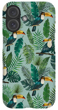 Load image into Gallery viewer, Tropical Toucan Pattern - Phone Case