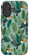 Load image into Gallery viewer, Tropical Toucan Pattern - Phone Case