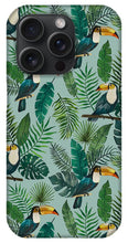 Load image into Gallery viewer, Tropical Toucan Pattern - Phone Case