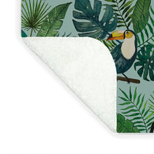 Load image into Gallery viewer, Tropical Toucan Pattern - Blanket