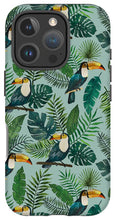 Load image into Gallery viewer, Tropical Toucan Pattern - Phone Case