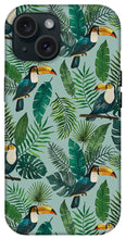 Load image into Gallery viewer, Tropical Toucan Pattern - Phone Case