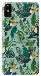 Tropical Toucan Pattern - Phone Case
