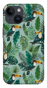 Tropical Toucan Pattern - Phone Case