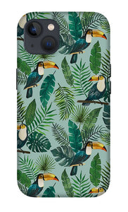 Tropical Toucan Pattern - Phone Case