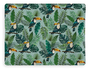Tropical Toucan Pattern - Blanket