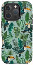 Load image into Gallery viewer, Tropical Toucan Pattern - Phone Case