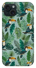 Load image into Gallery viewer, Tropical Toucan Pattern - Phone Case