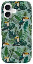 Load image into Gallery viewer, Tropical Toucan Pattern - Phone Case