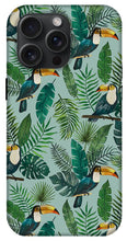 Load image into Gallery viewer, Tropical Toucan Pattern - Phone Case