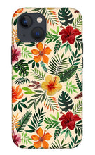 Load image into Gallery viewer, Tropical Watercolor Floral Pattern - Phone Case