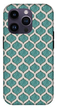 Load image into Gallery viewer, Turquoise Tile Pattern - Phone Case
