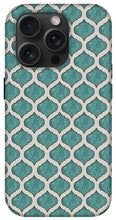 Load image into Gallery viewer, Turquoise Tile Pattern - Phone Case