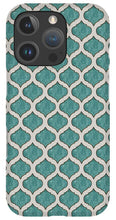 Load image into Gallery viewer, Turquoise Tile Pattern - Phone Case
